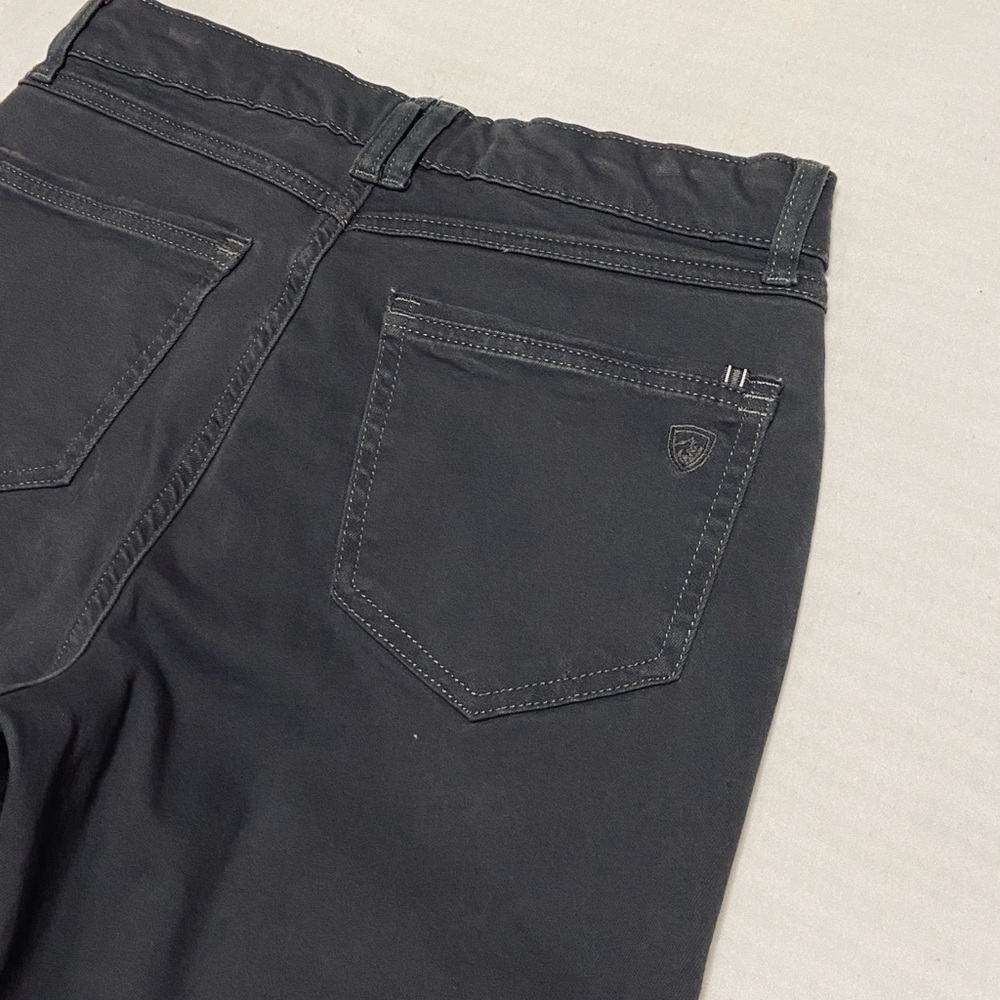 Kuhl Soft Shell Straight Pants Durable Hiking Drawstring RN 108845 Size 6 Short